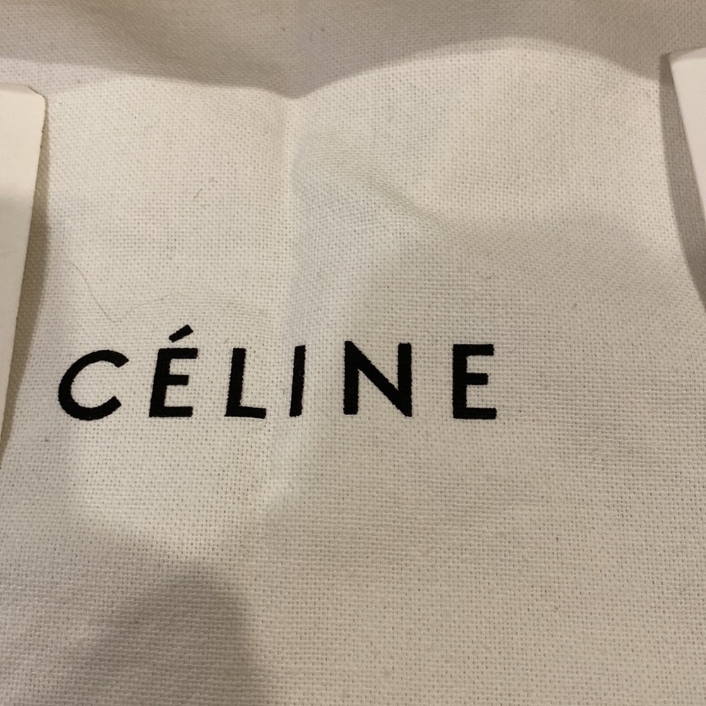 CELINE LARGE LUGGAGE TOTE NWOT BURGUNDY BROWN AND OLIVE GREEN - Picture 14 of 17